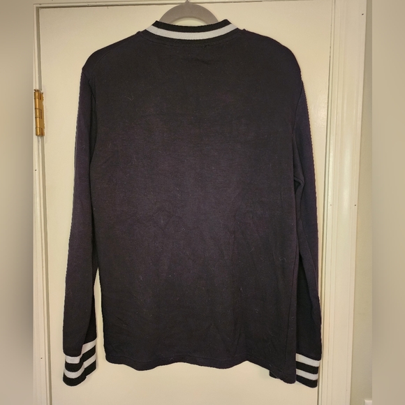 Karl Lagerfeld Black Crewneck Sweater Size Small - Picture 6 of 6